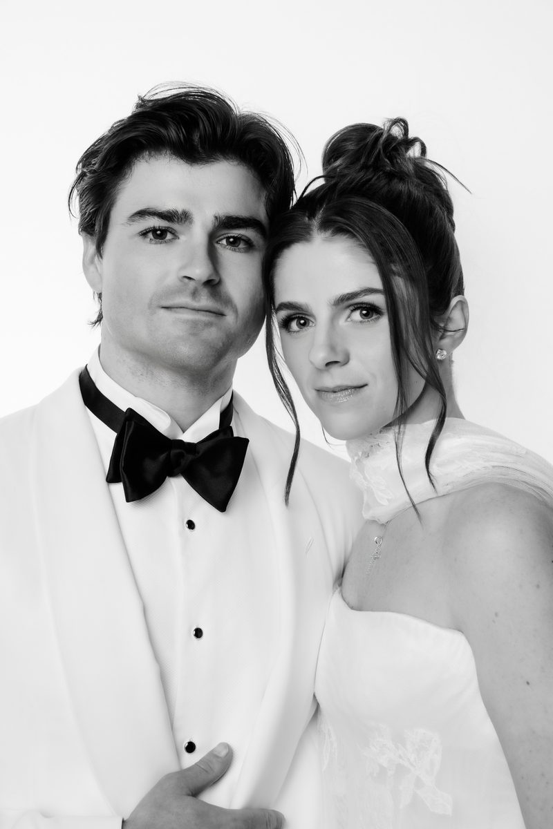 Church ceremony exit with flower petals