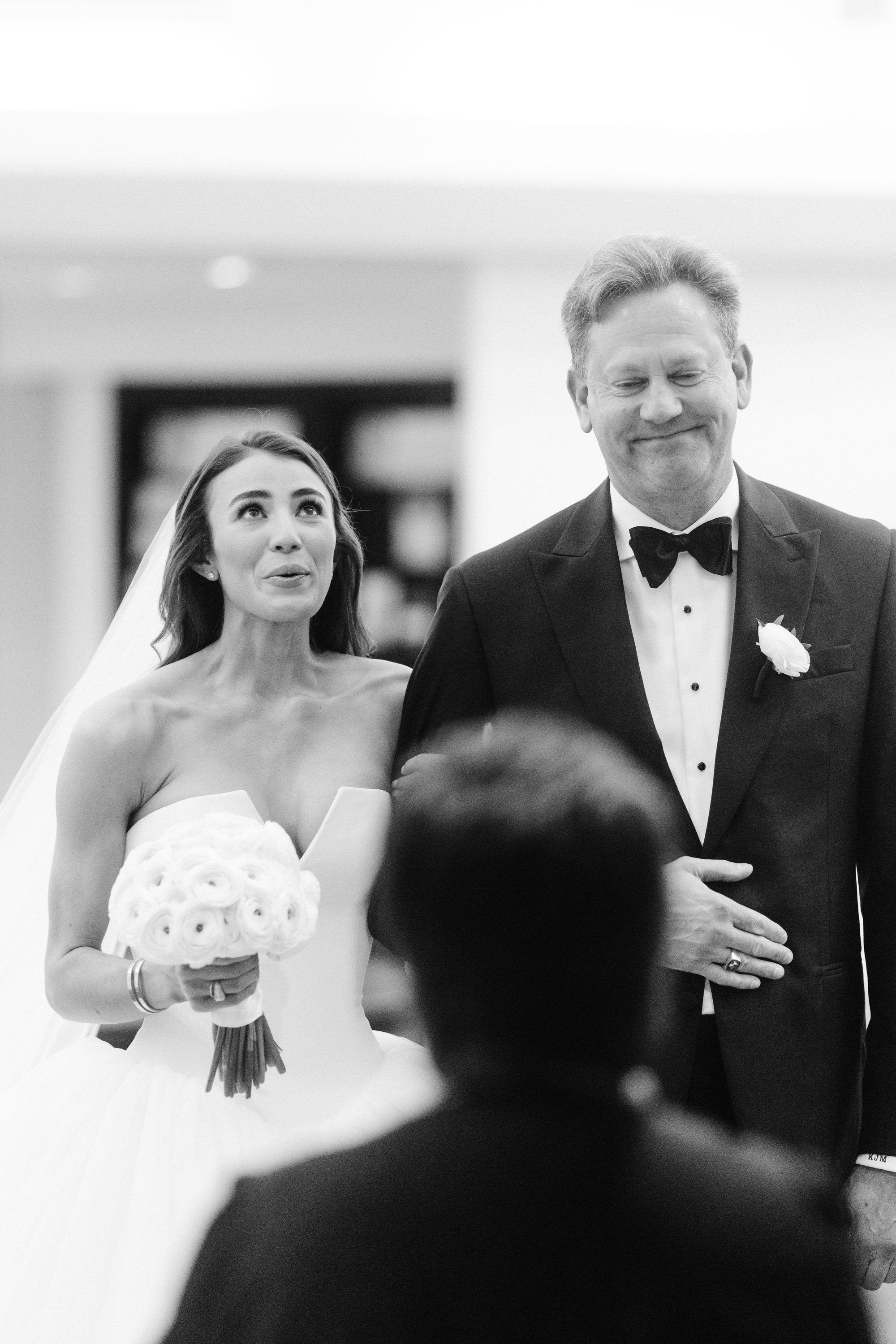 Wedding ceremony moment at The Houstonian Hotel Houston