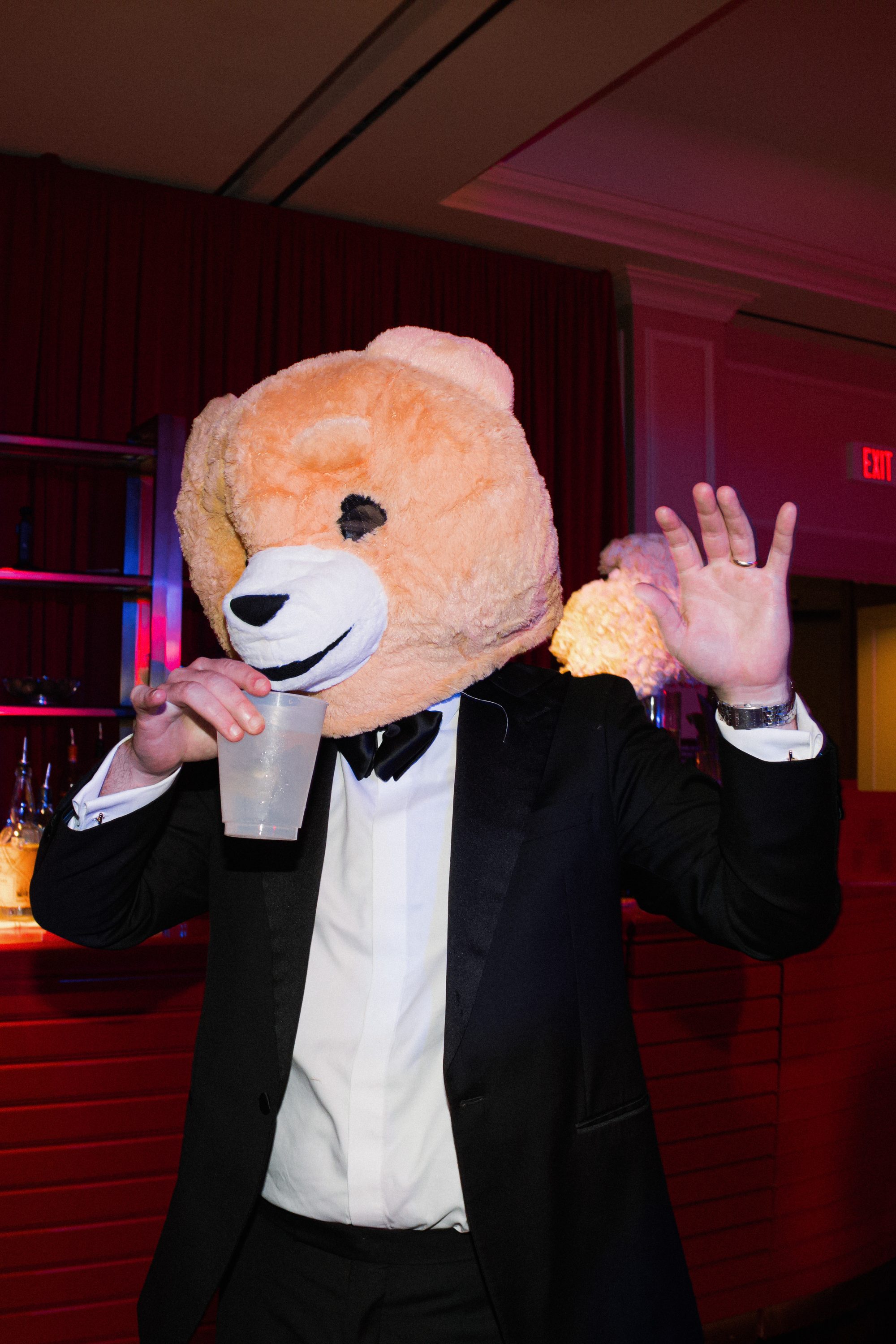 Wedding reception entertainment at The Houstonian Hotel Houston