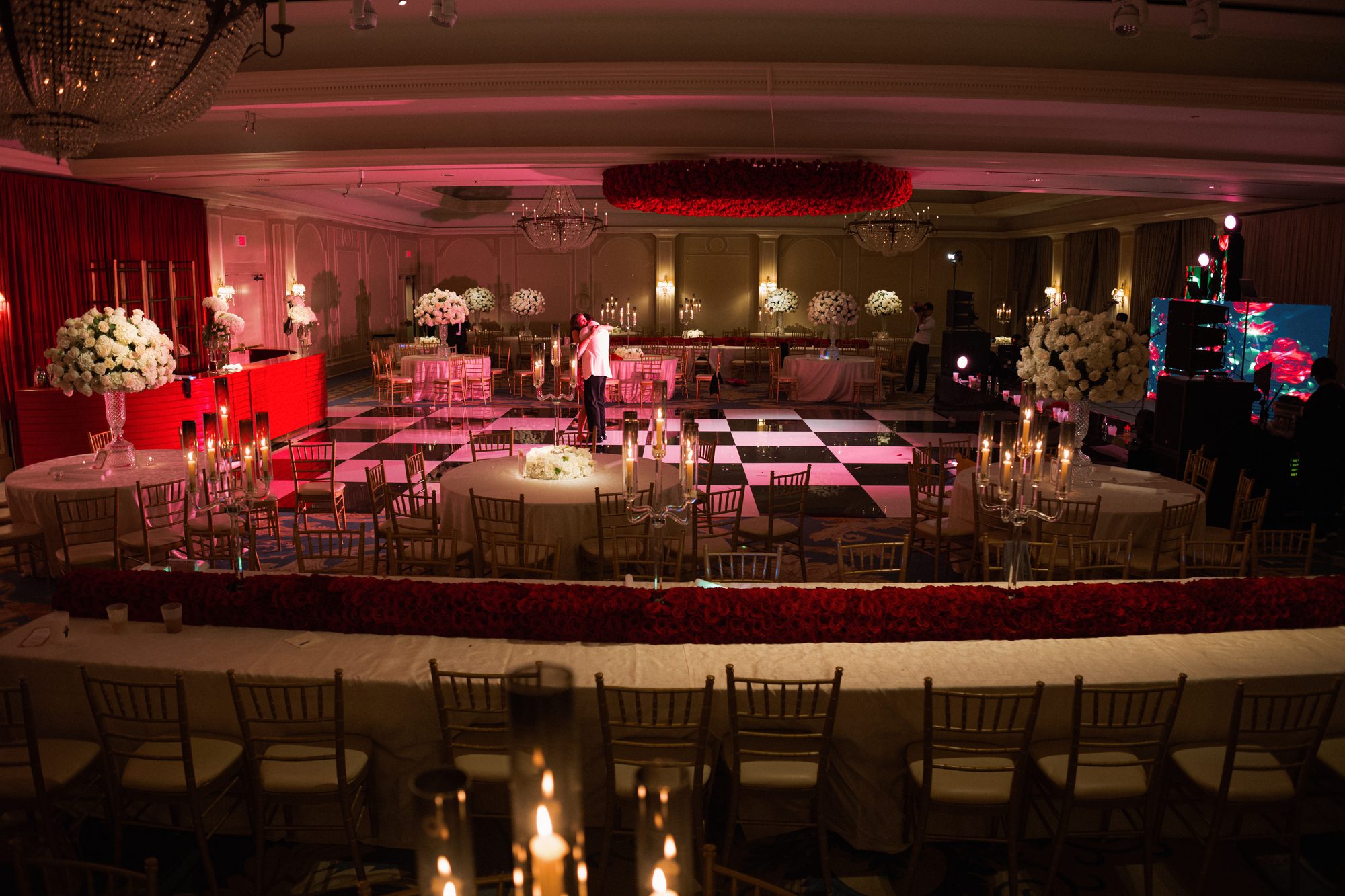 Reception panoramic at The Houstonian Hotel Houston