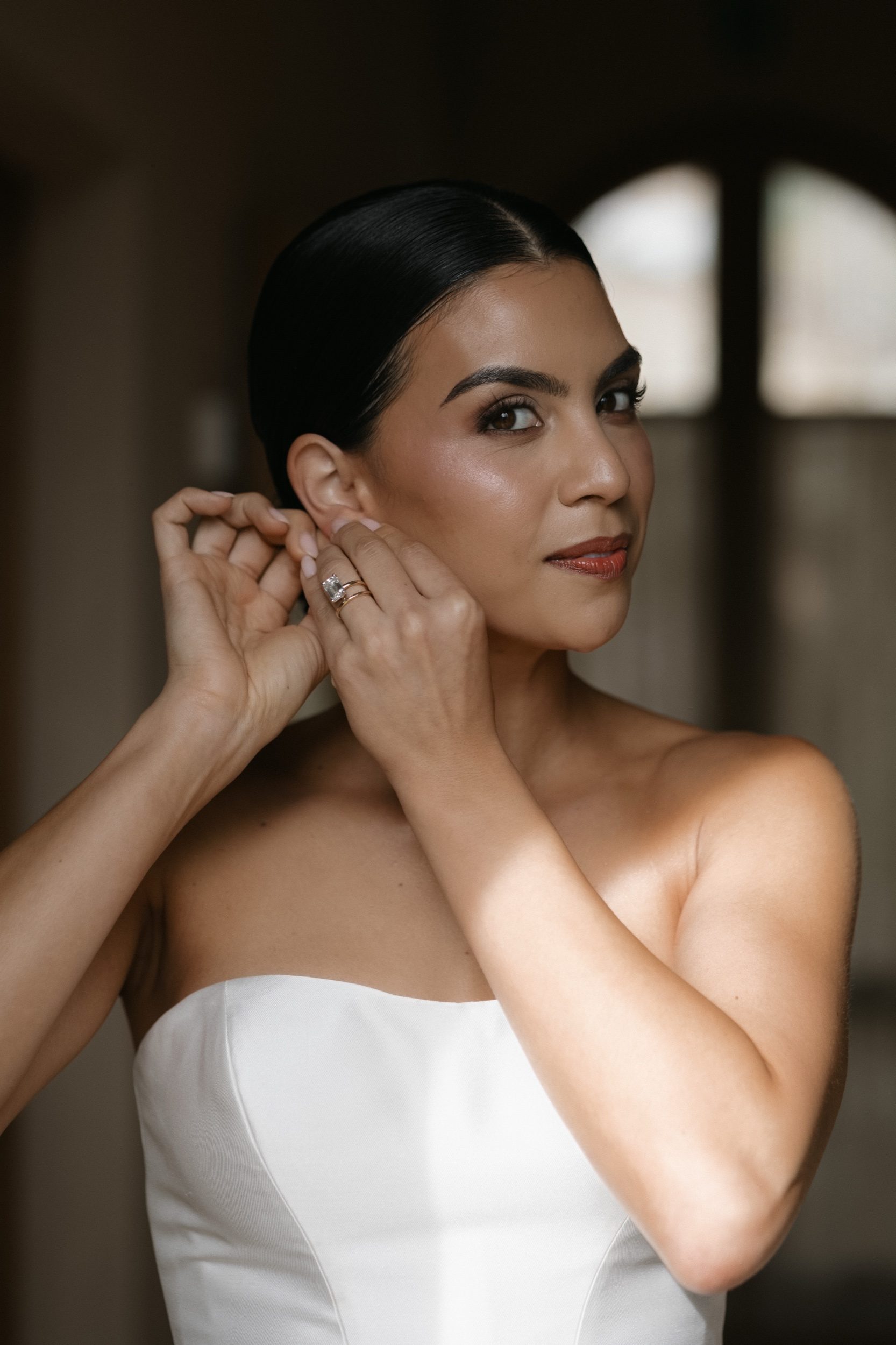 Bridal shoes and invitation suite at Ombroneta Estate Italy